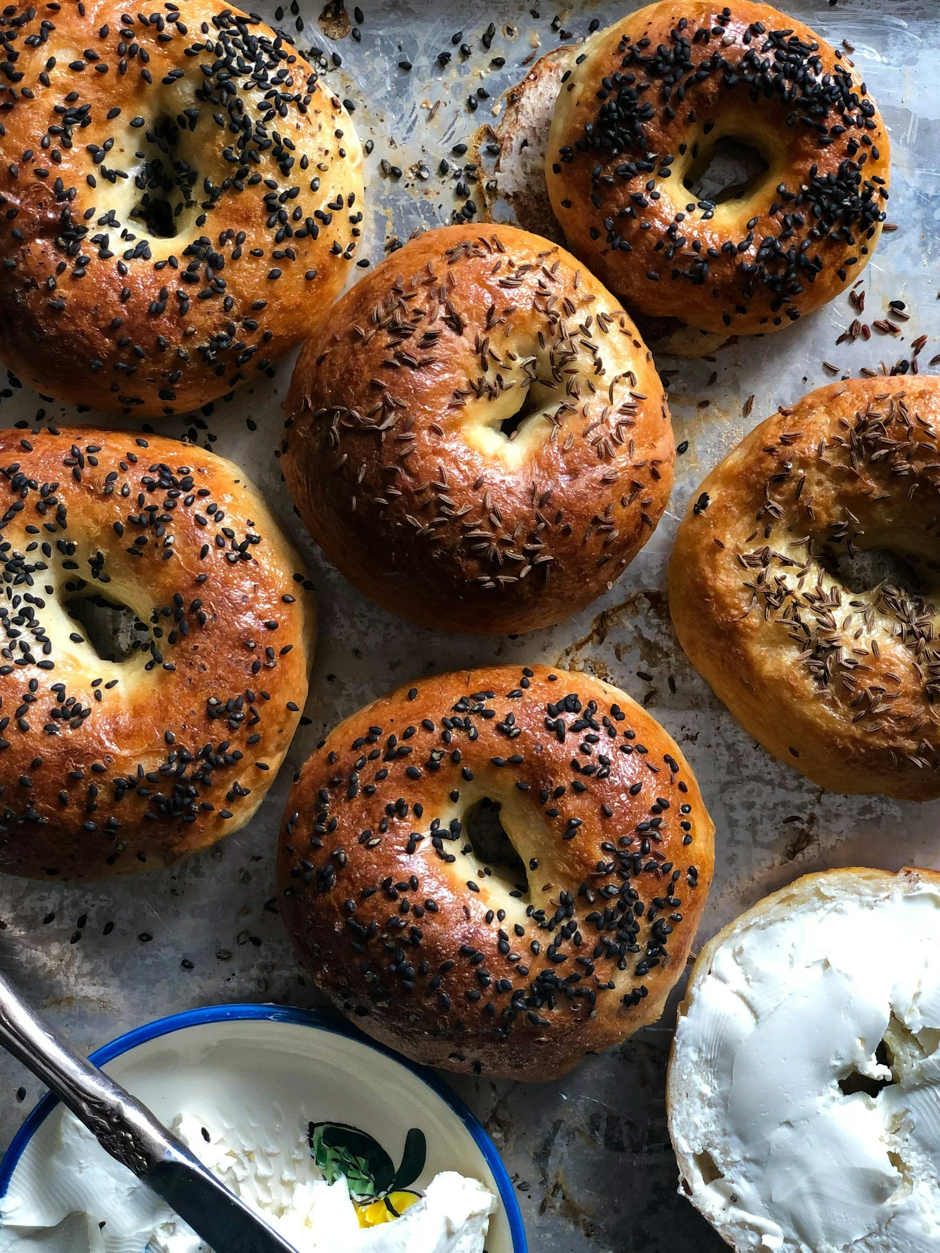 Homemade Sourdough Bagels