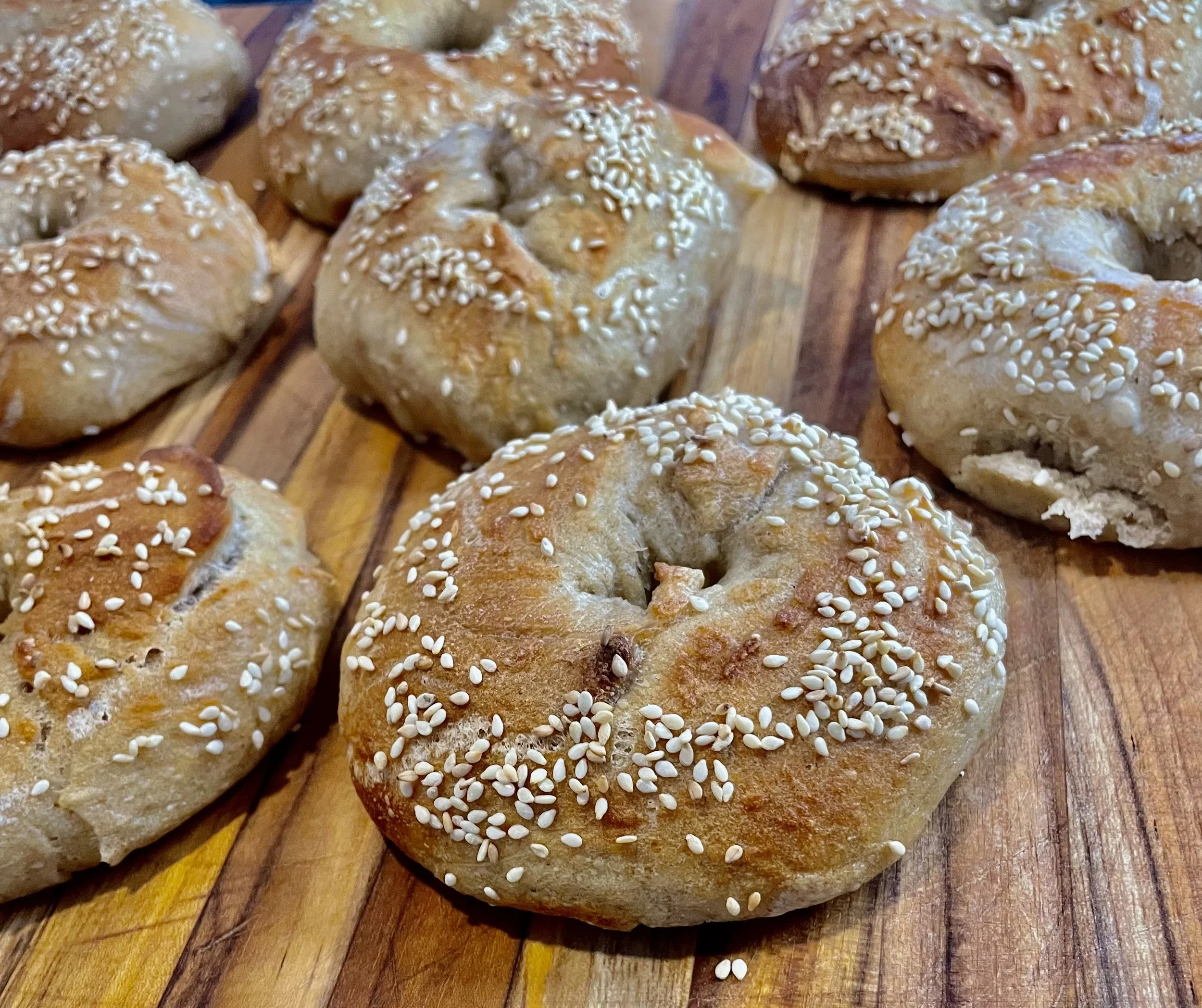 Foolproof Homemade Sourdough Bagels (Cold Ferment Method)
