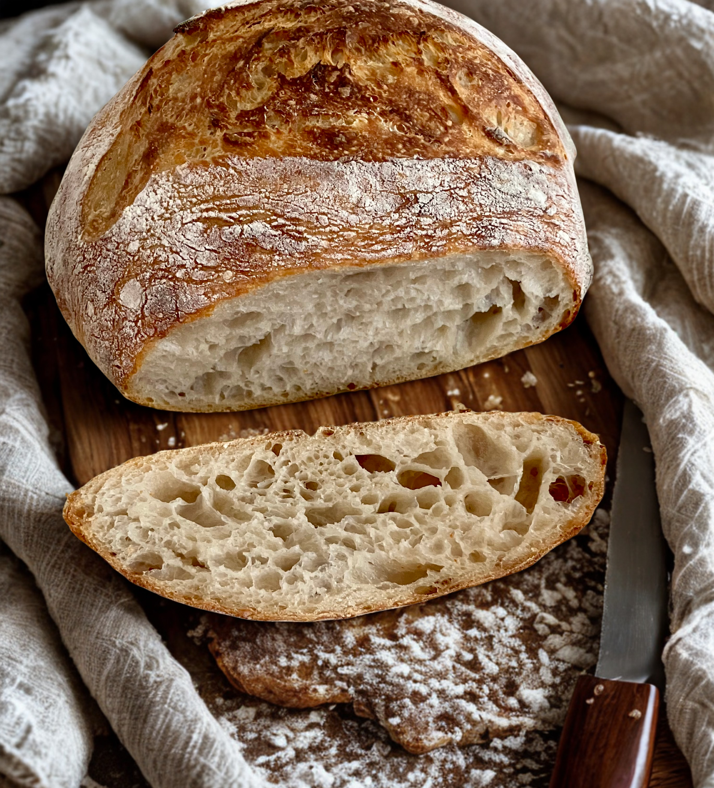 Beginner Artisan Sourdough bread: 4 Ingredients, Foolproof Method, Bakery-Quality Results (Step-by-Step)