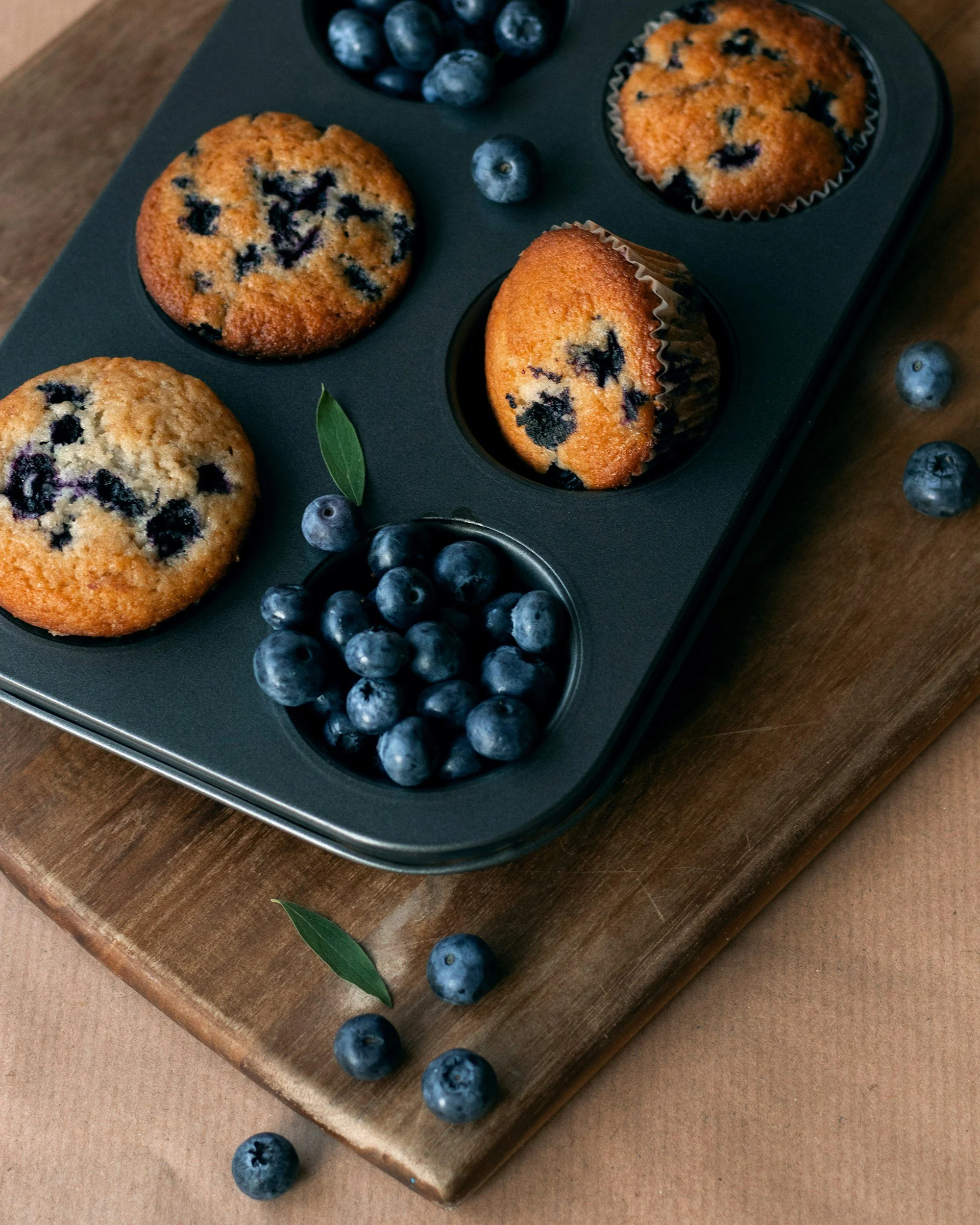 Blueberry & Lemon Muffins