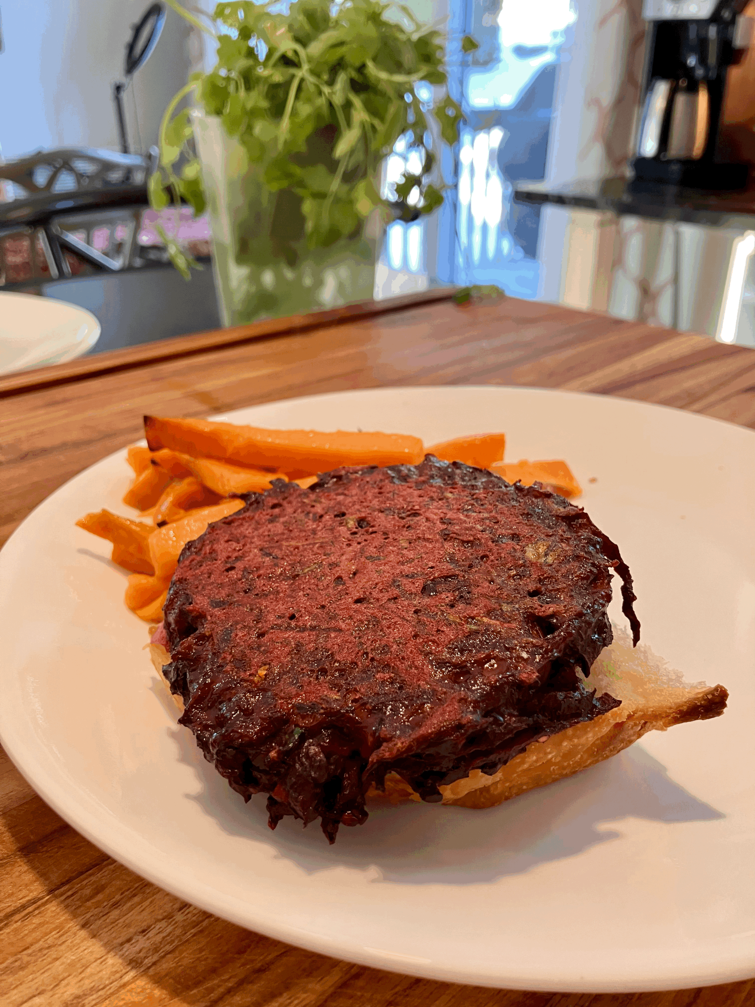Almost too Pretty to Eat: Beet Burgers!