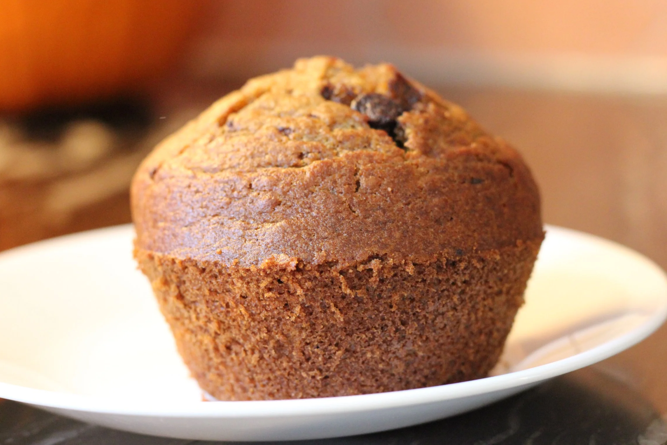 Pumpkin Chocolate-Chip Muffins