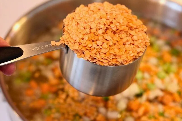 Lemony Red Lentil Soup