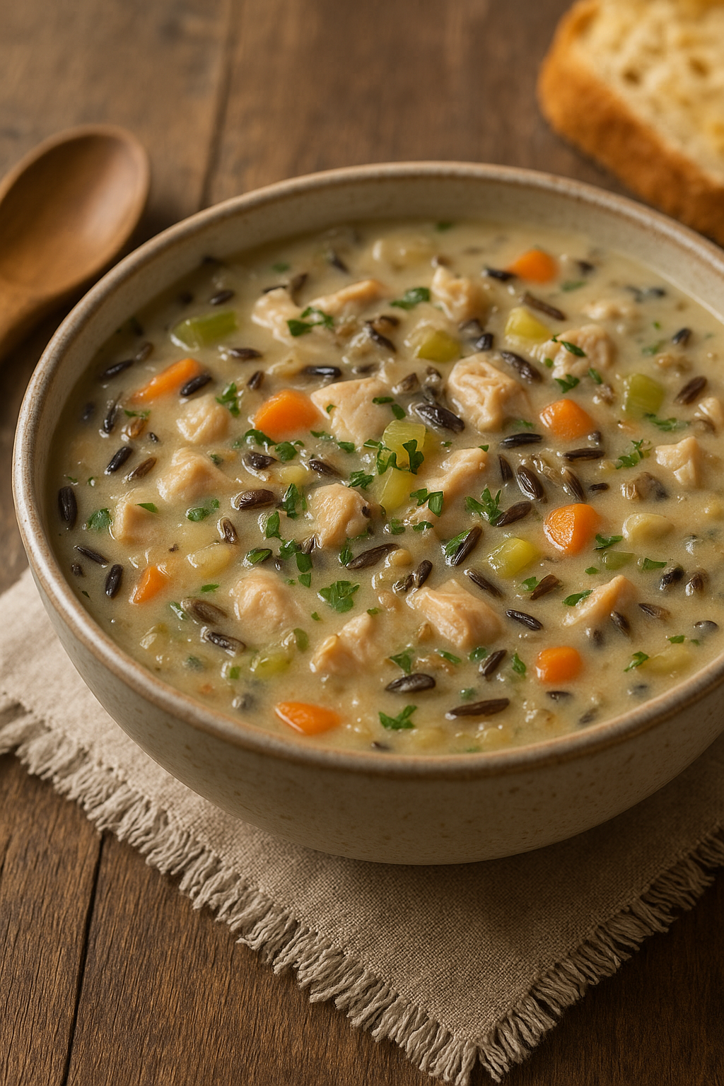 Turkey Wild Rice Soup