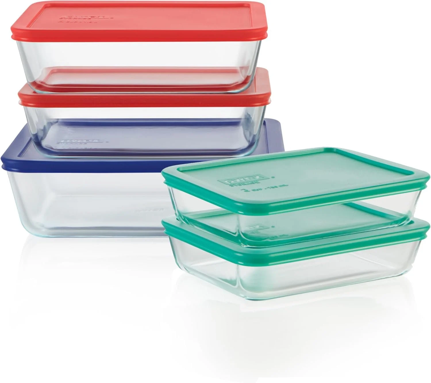 Pyrex Glass Food Storage Containers*