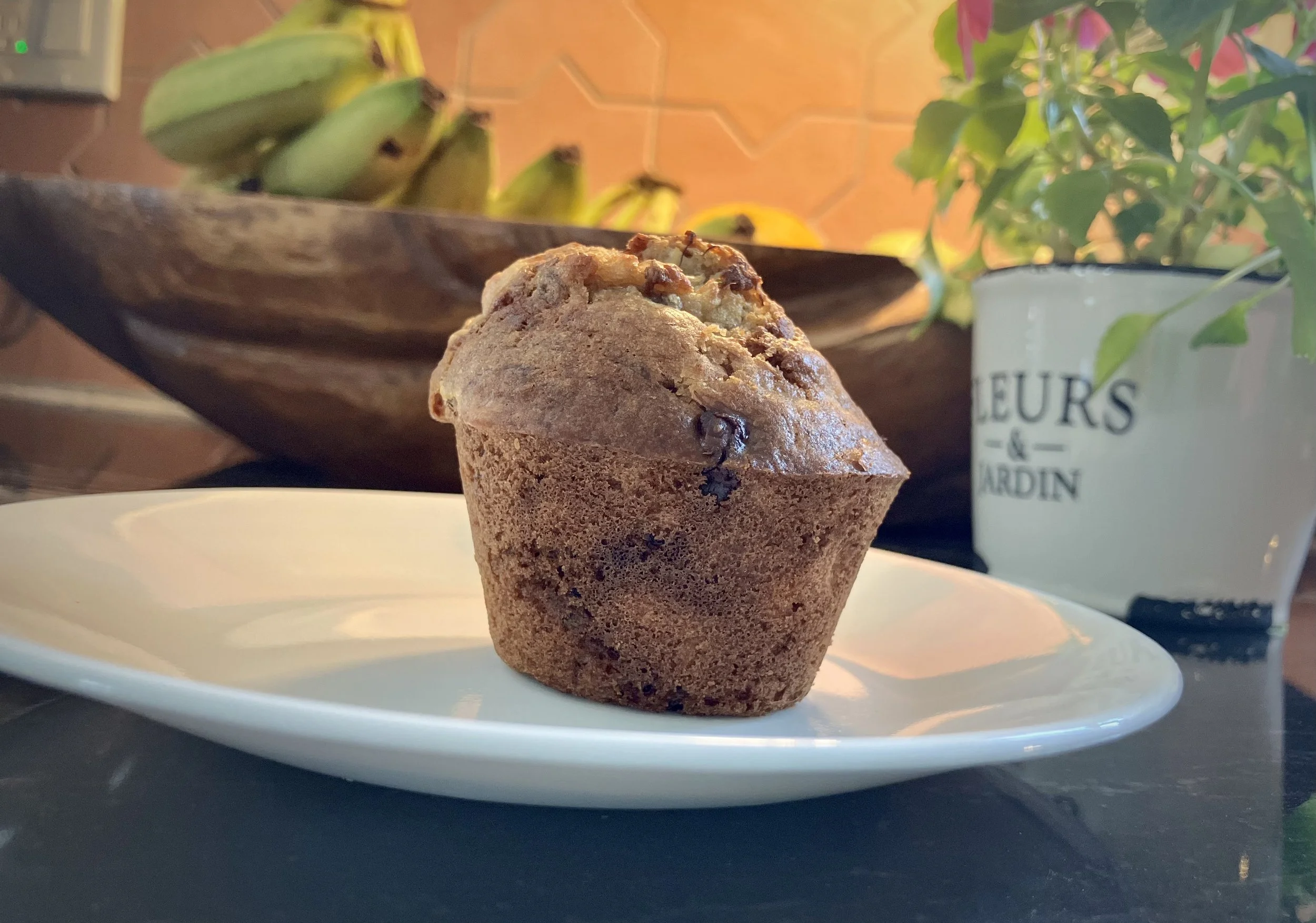 Banana Chocolate-Chip Muffins