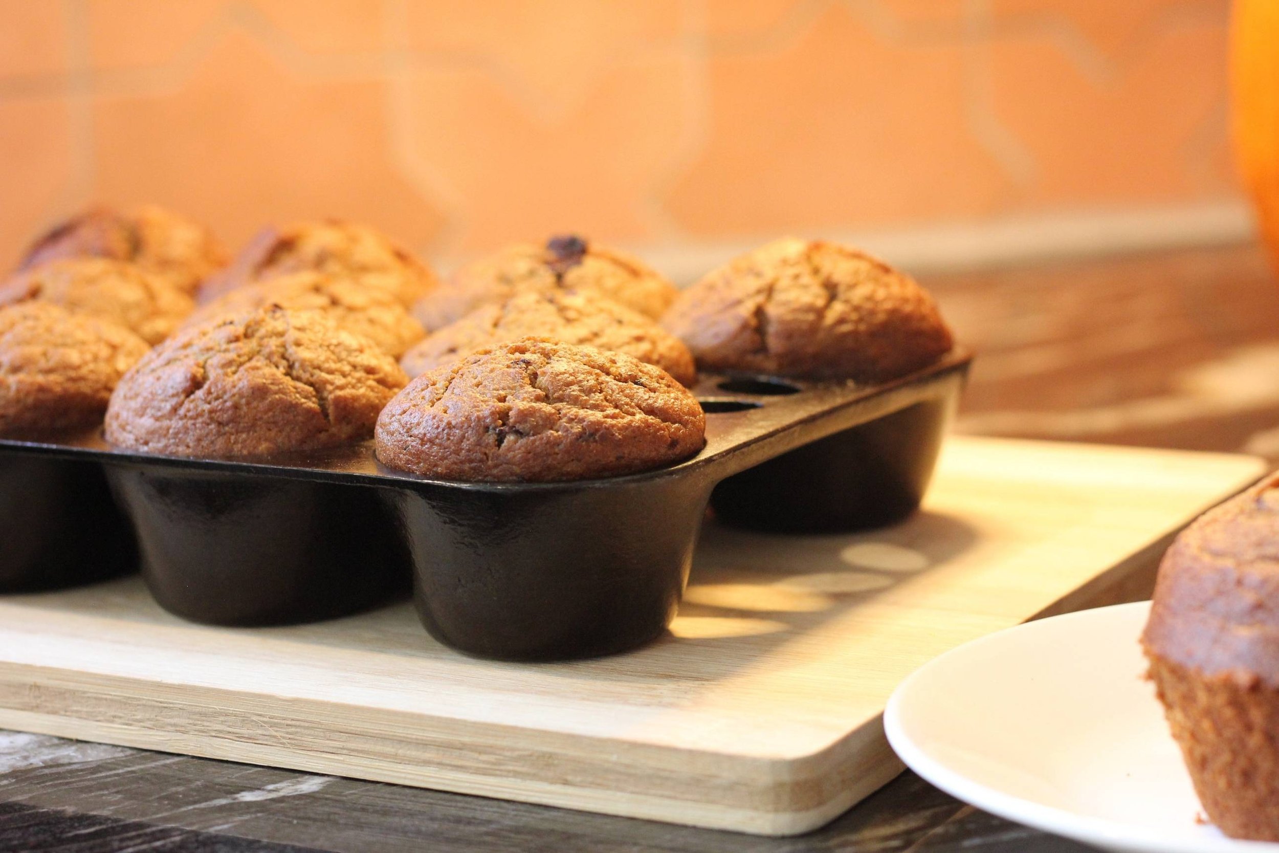 Pumpkin Chocolate Chip Muffins