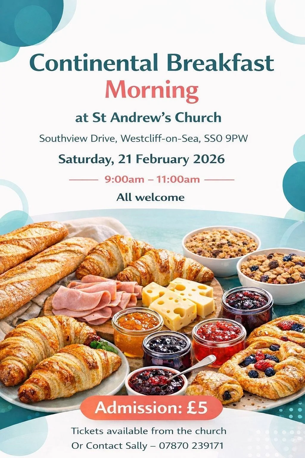 Continental Breakfast Morning