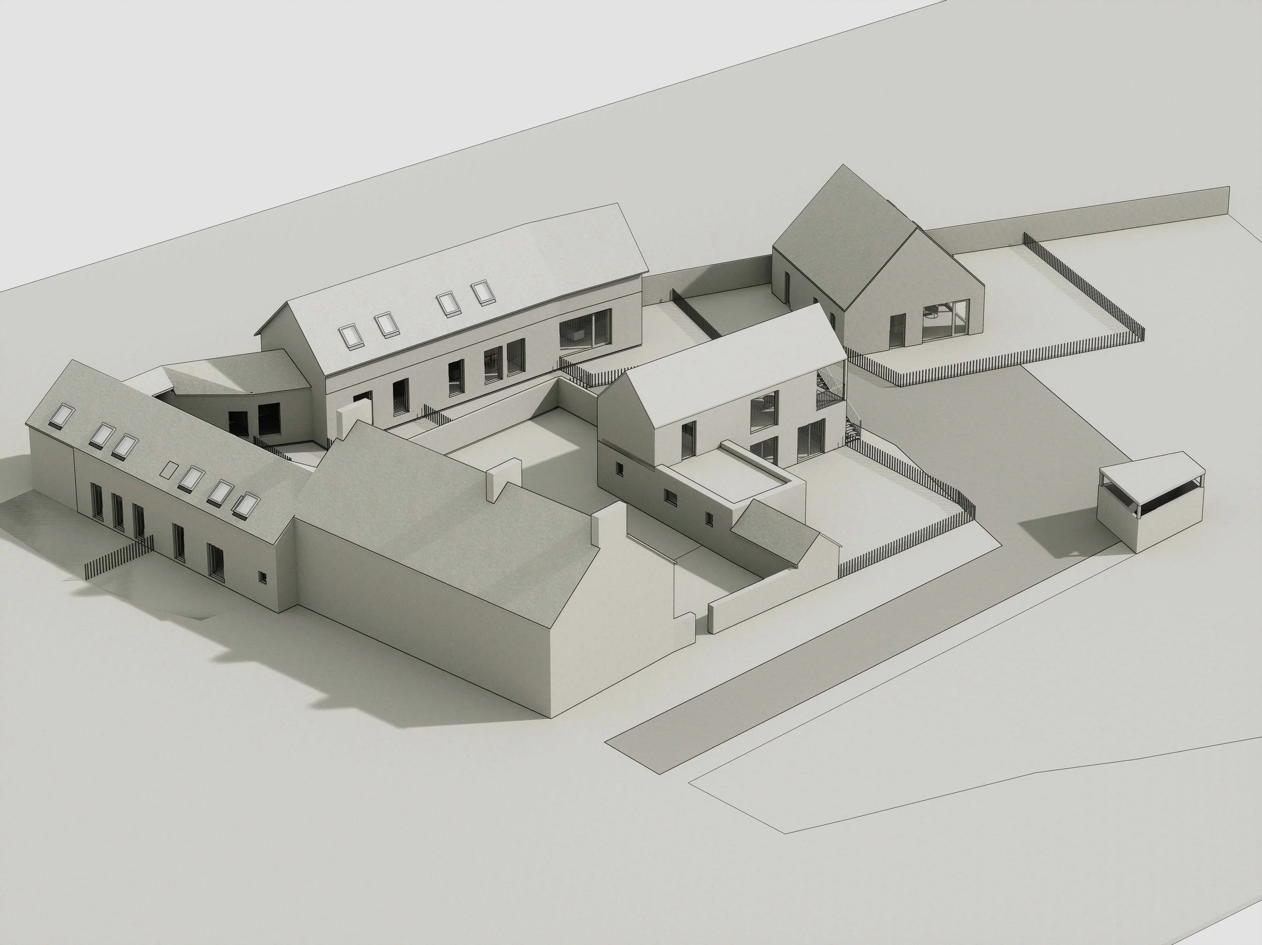REHABILITATION D'UNE FERME EN LOGEMENTS - Etudes en cours