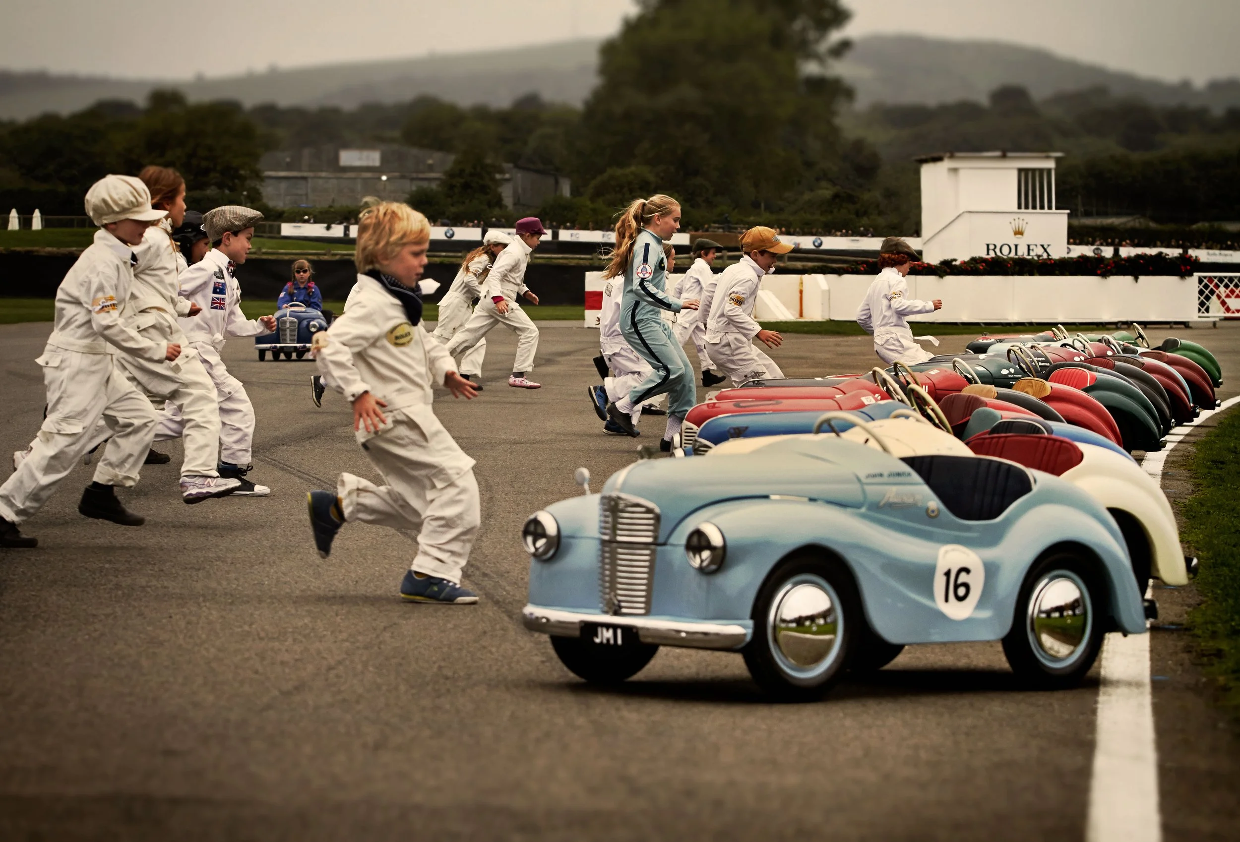 Austin J40's "Le Mans Style Start" (2013)