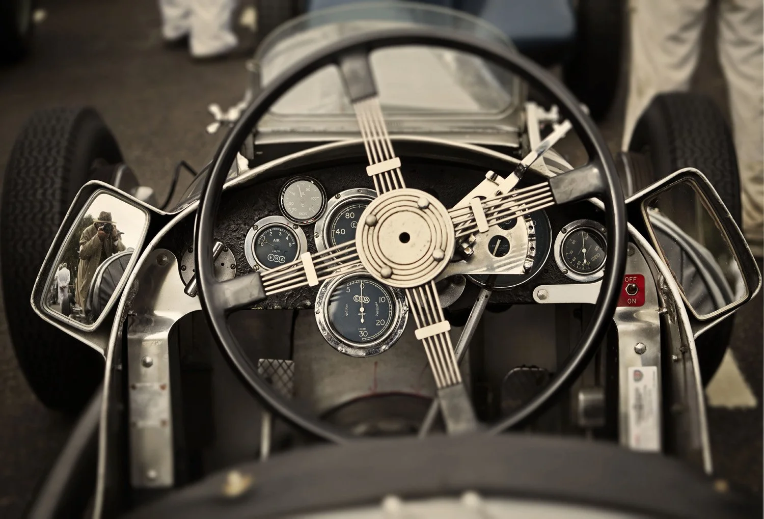 1963 ERA B-Type R11B with self-portrait (2013)