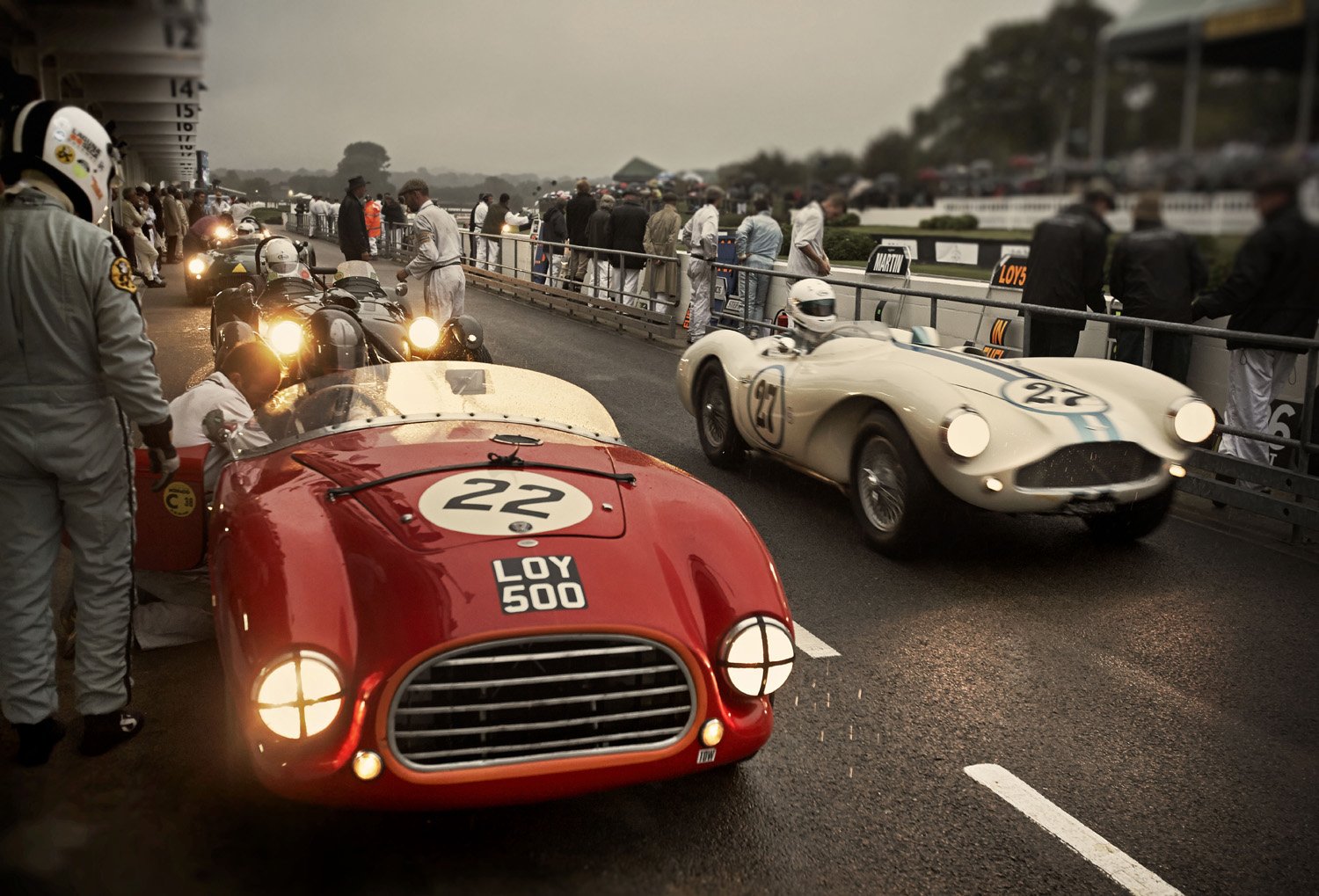 1953 Tojeiro-Bristol and 1955 Aston Martin DBS3, Freddie March Memorial Trophy (2013)
