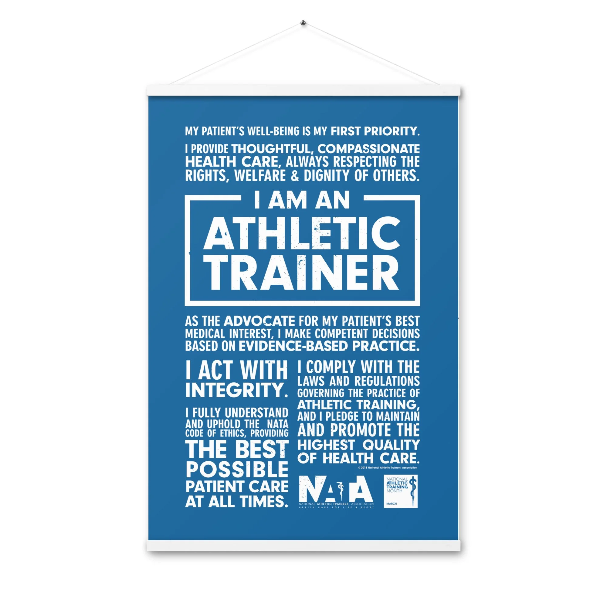 Manifesto Poster with hangers