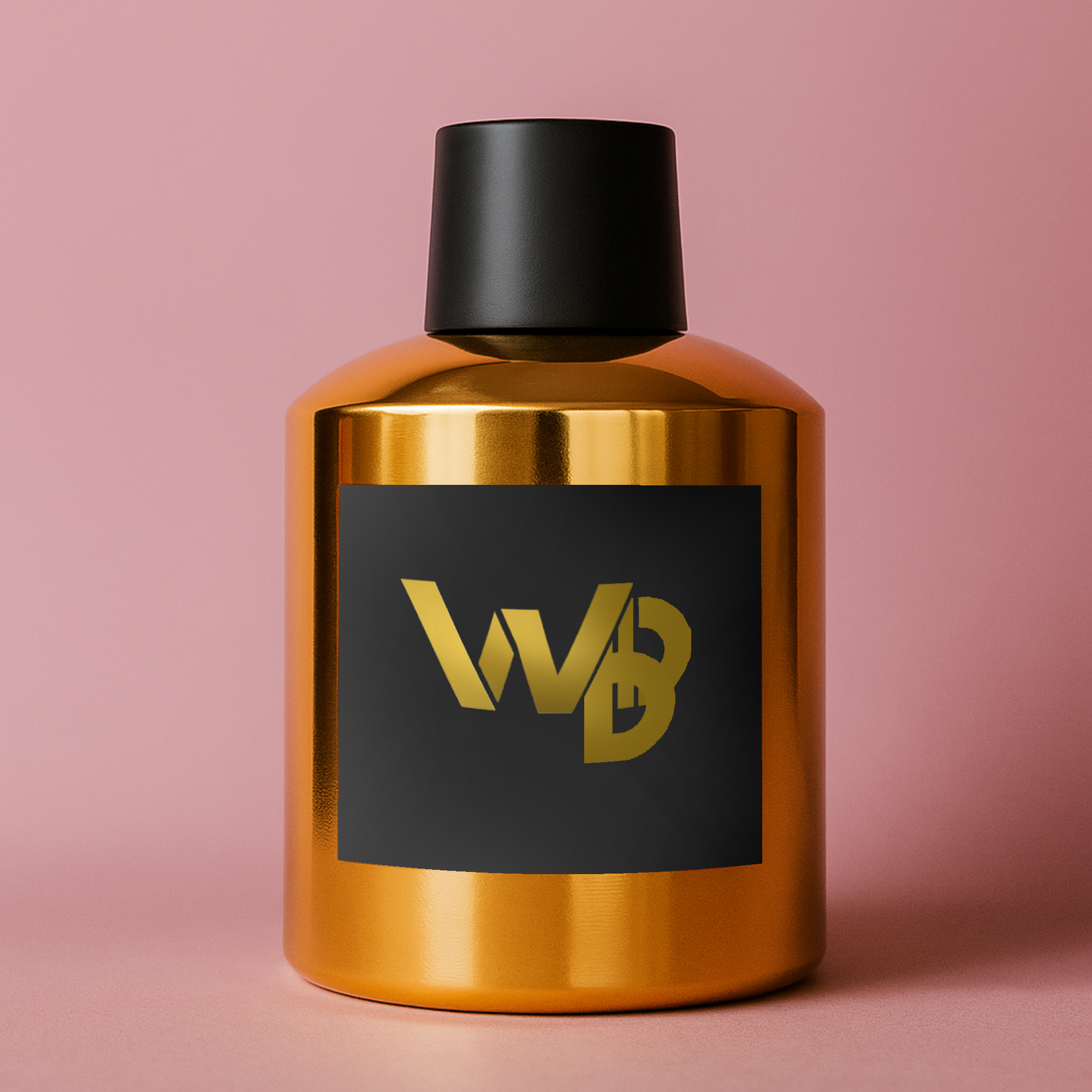 Mockup packaging produit – bouteille avec logo Well Done Design