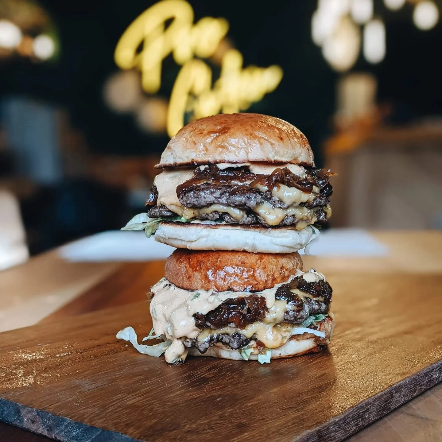 The sun&rsquo;s finally clocking in for a shift, so Burger Night felt rude not to bring back 🍔☀️

This Friday 22nd May from 5pm.

Our following burger night will be Friday 19th June 🗓️👌