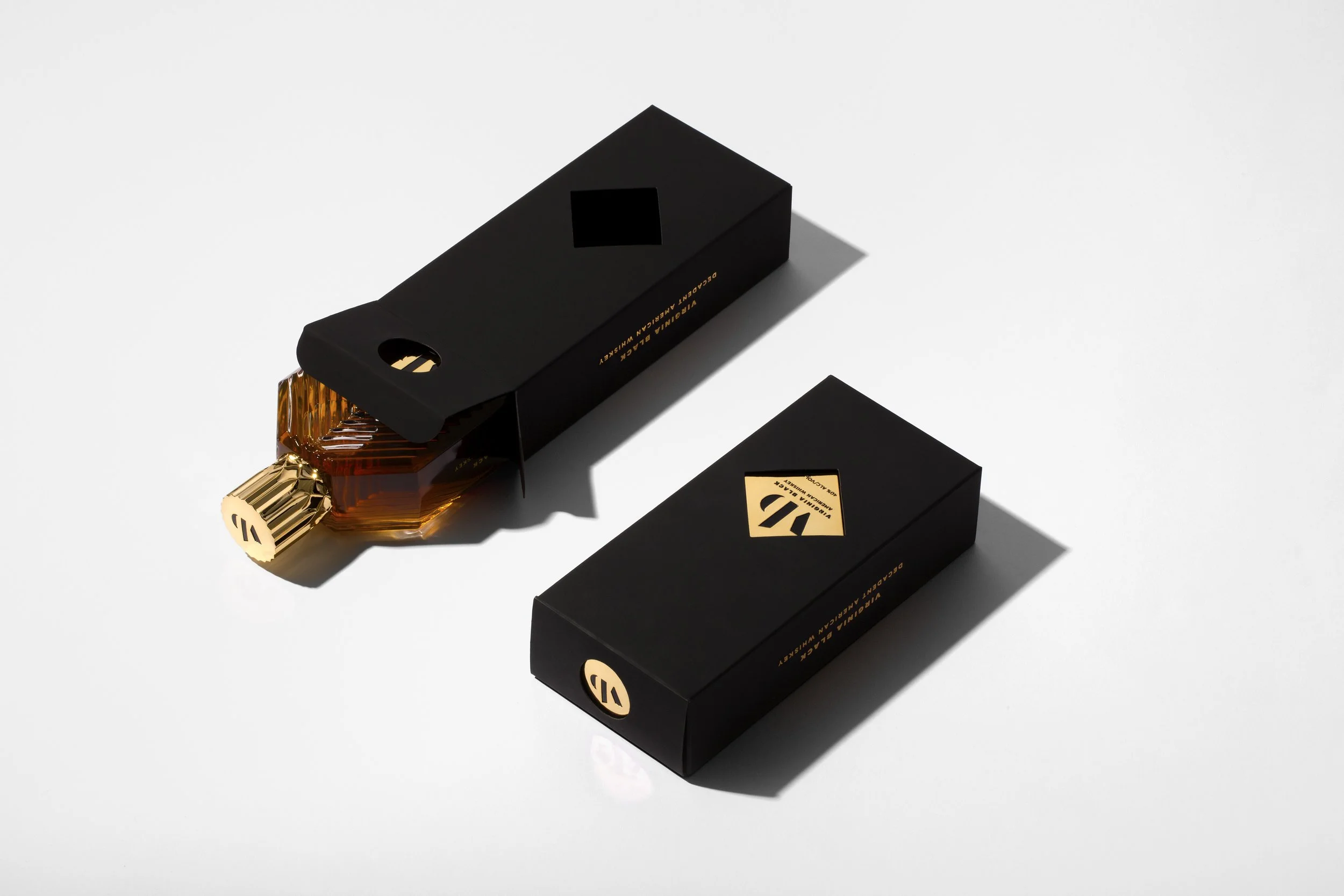Virginia Black Whiskey, Industrial Design, Packaging