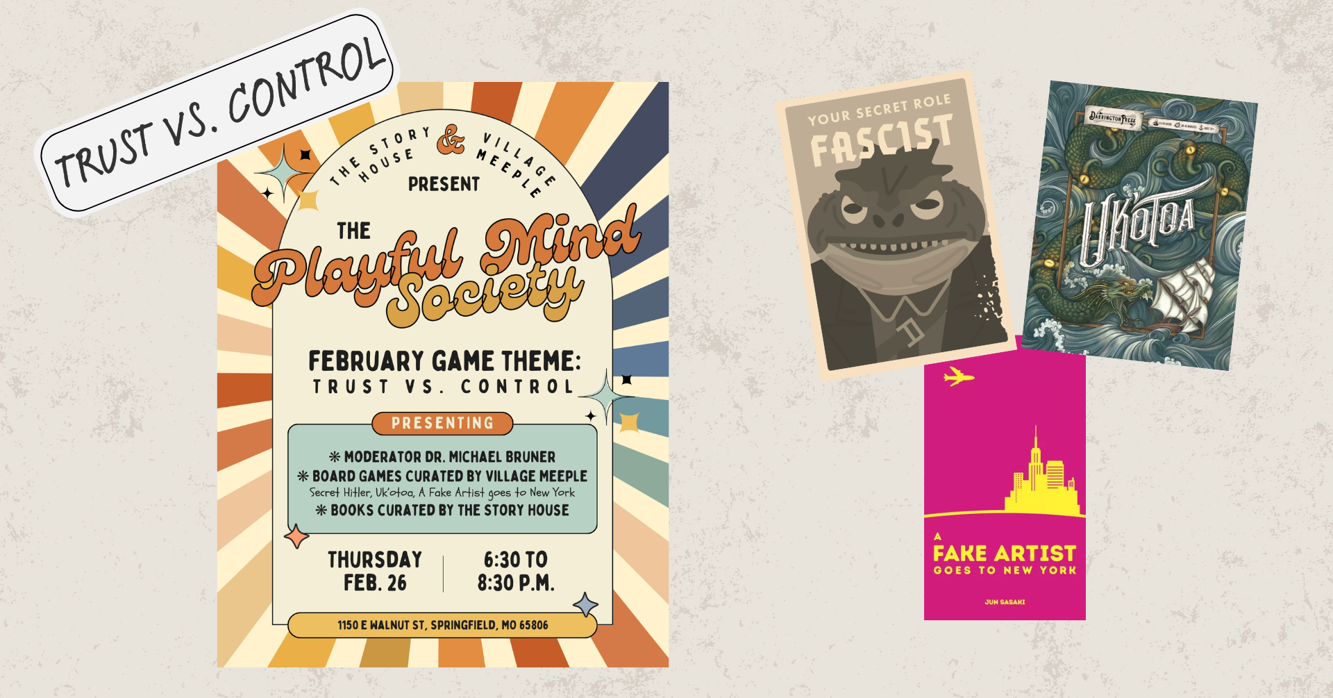 The Playful Mind Society: Trust vs Control