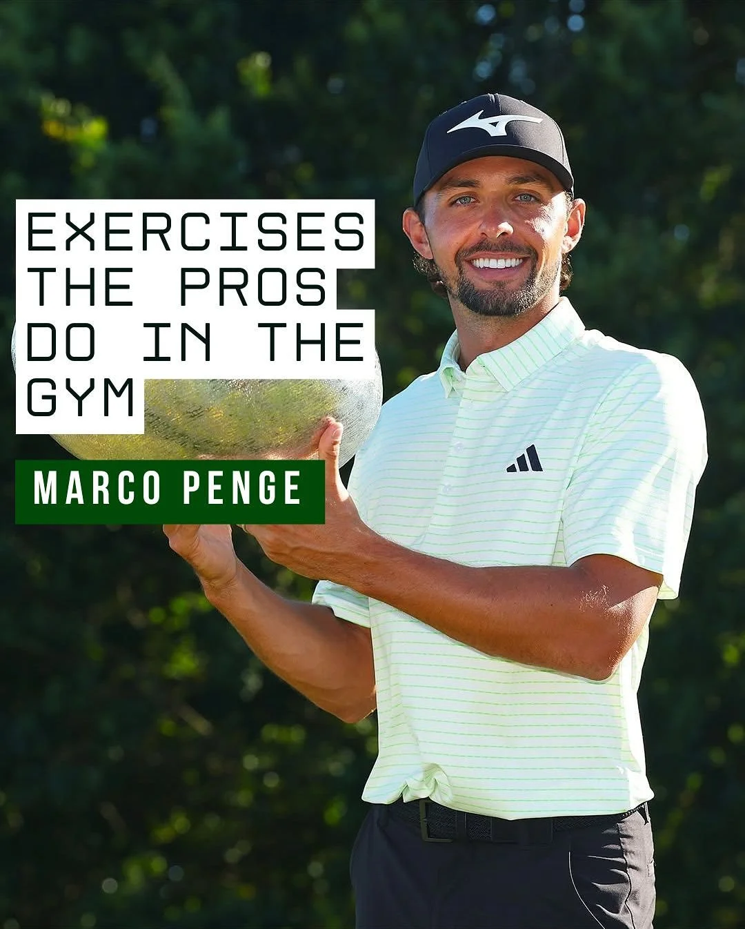 Currently ranked 1st in strokes gained off the tee (DP World Tour) few on the tour can generate clubhead speed like Marco! 

Here&rsquo;s a look at six key exercises from his training, why they work, and how they can help your game 👇

1️⃣ Lateral Lu