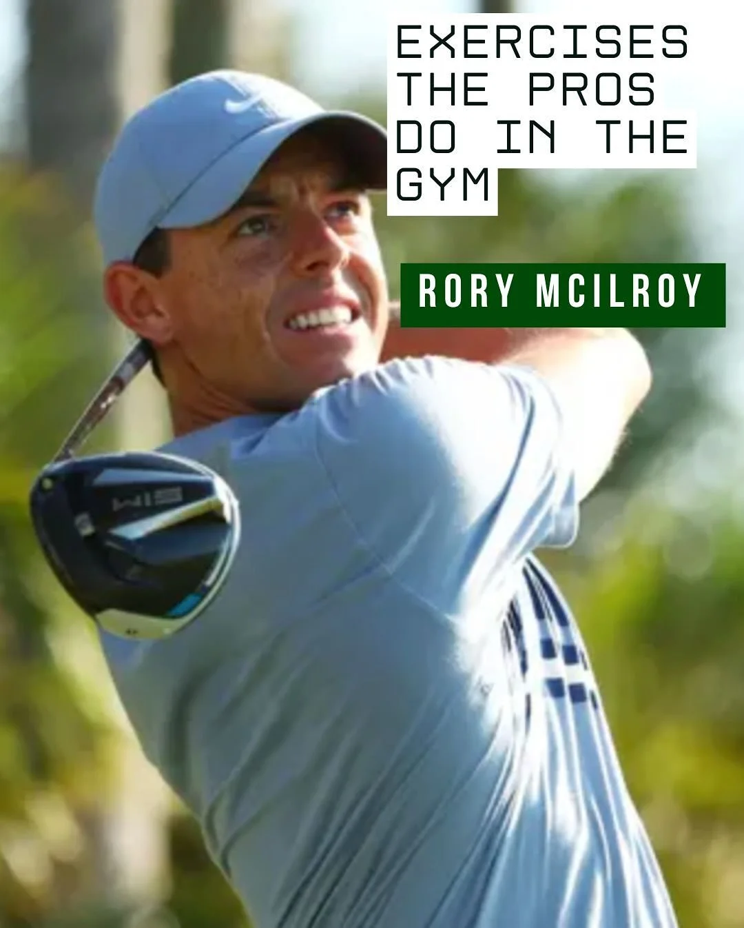 Rory McIlroy is the man of the moment after sealing his 7th Race to Dubai title earlier today.  He can do everything well, but his ball striking &mdash; especially his distance off the tee &mdash; is on another level. And at just 5ft 9 and 75kg, he&r