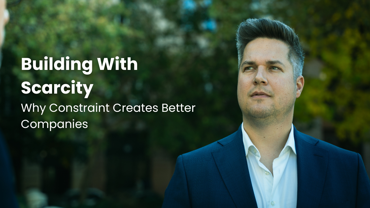 Building With Scarcity