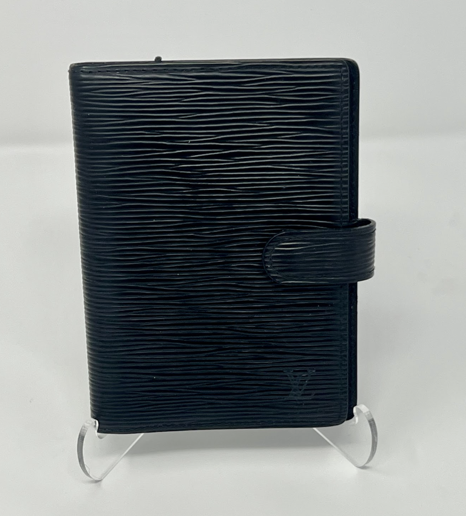Louis Vuitton Epi Leather Agenda PM - Black