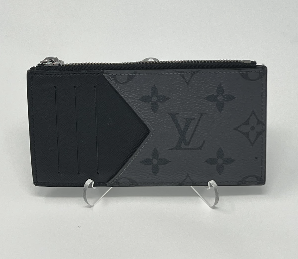 Louis Vuitton Monogram Eclipse Card Holder with Zip