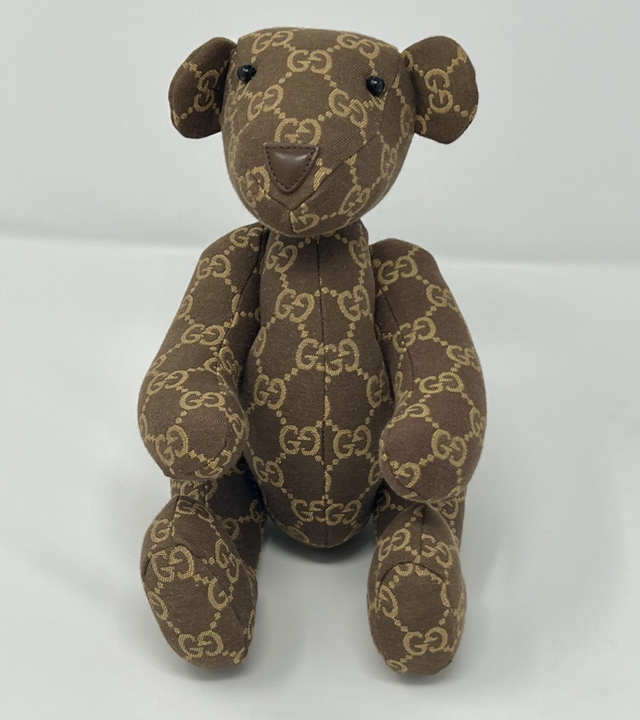 Gucci Monogram Teddy Bear - Brown GG Canvas