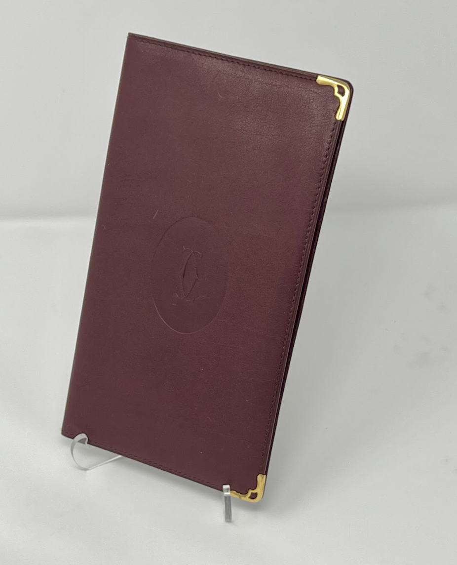 Cartier Must de Cartier Leather Agenda Cover - Bordeaux