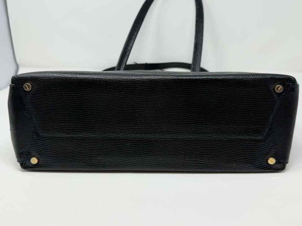 Salvatore_Ferragamo_Black_Lizard_Embossed_Tote_3.jpg