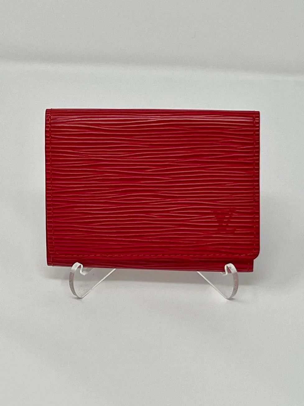Louis Vuitton Epi Leather Card Holder - Red