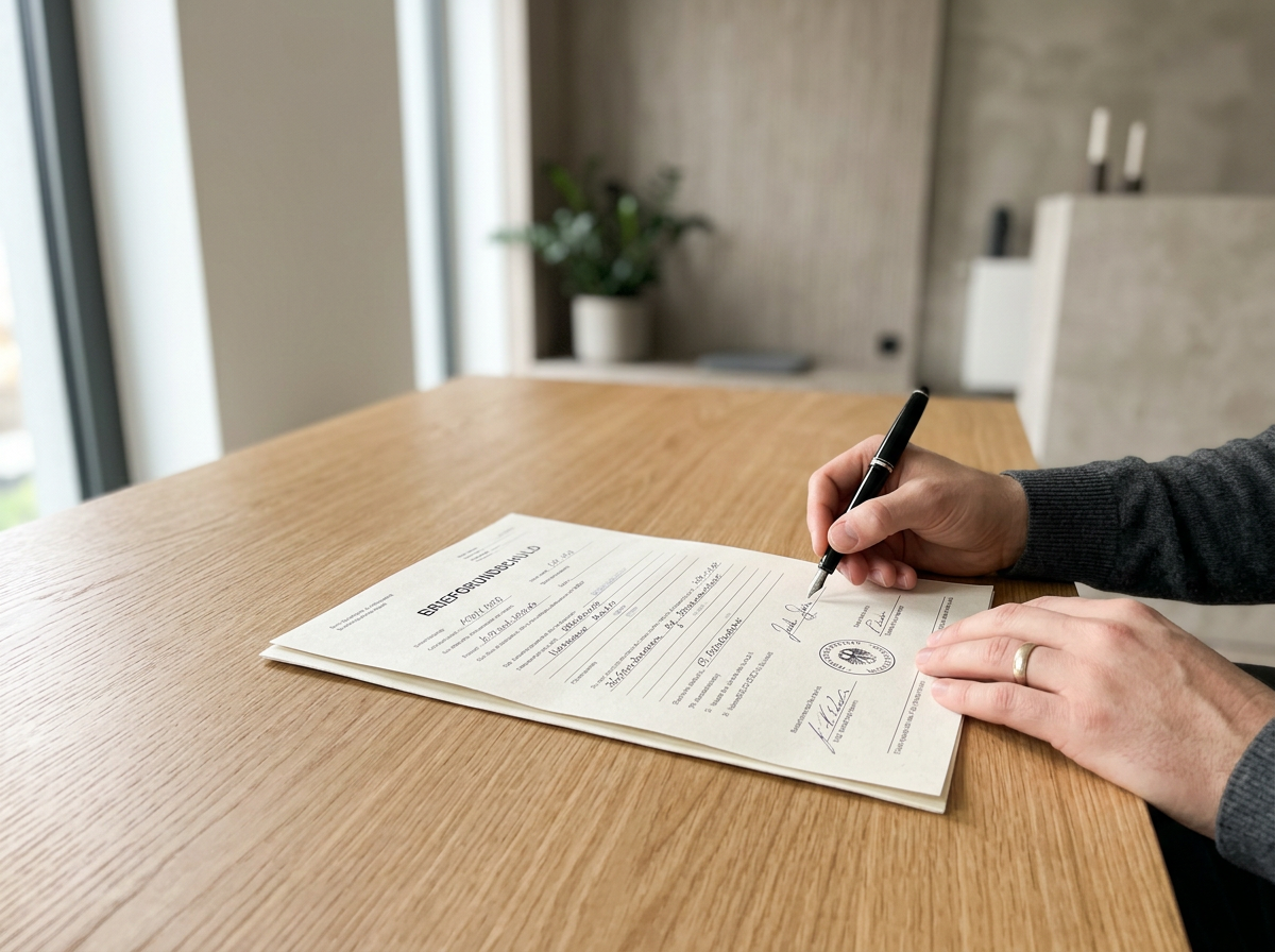 Briefgrundschuld: Wie sie entsteht – und wie man sie wieder los wird