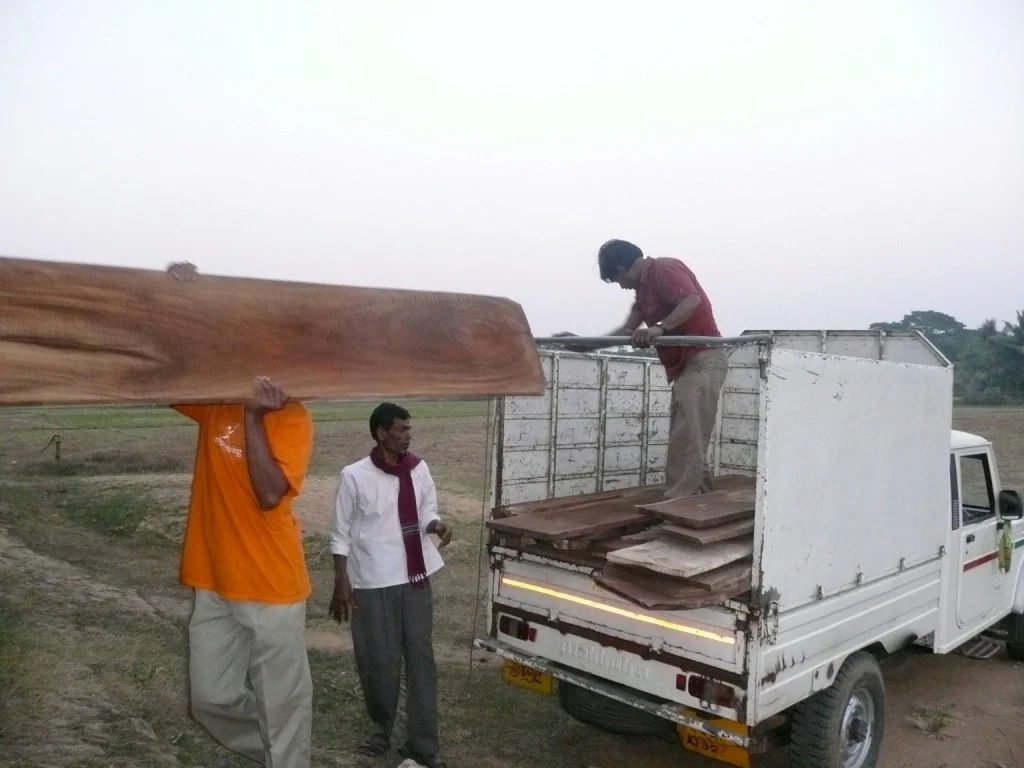  The team in Orissa India have been busy unloading materials to get the construction started for the facilities at the school. We received this information from the ground team:   “Today we have sent you the photograph of bricks being offloaded from 