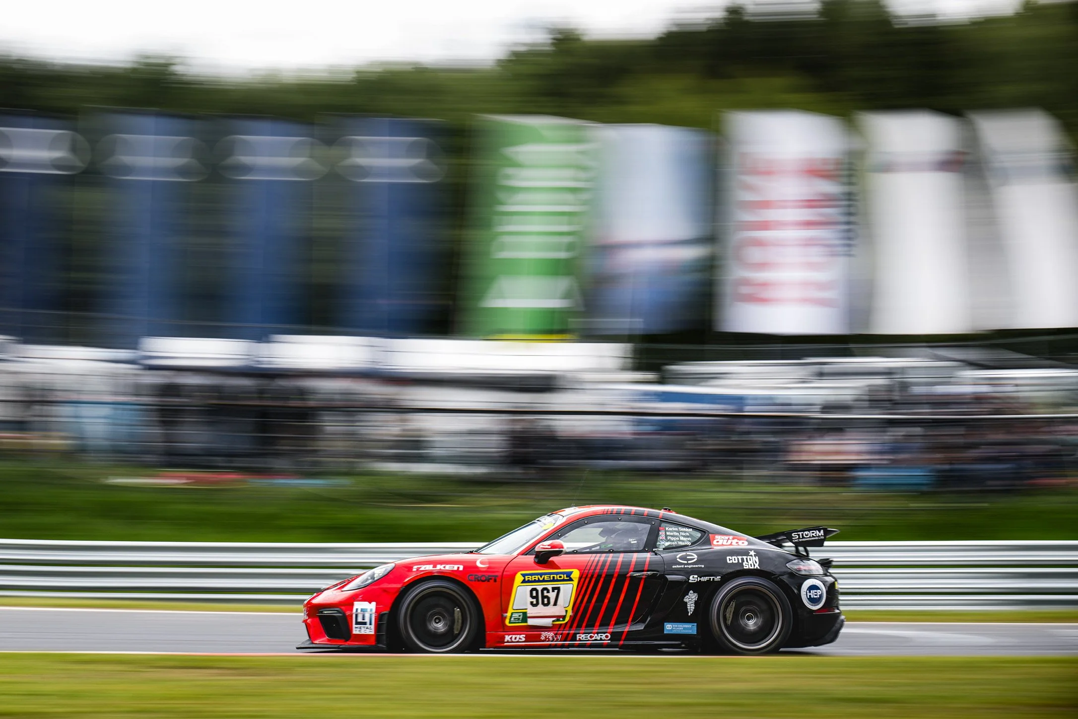 Twelfth-Place Finish for Mann and Teammates at 24H Nurburgring