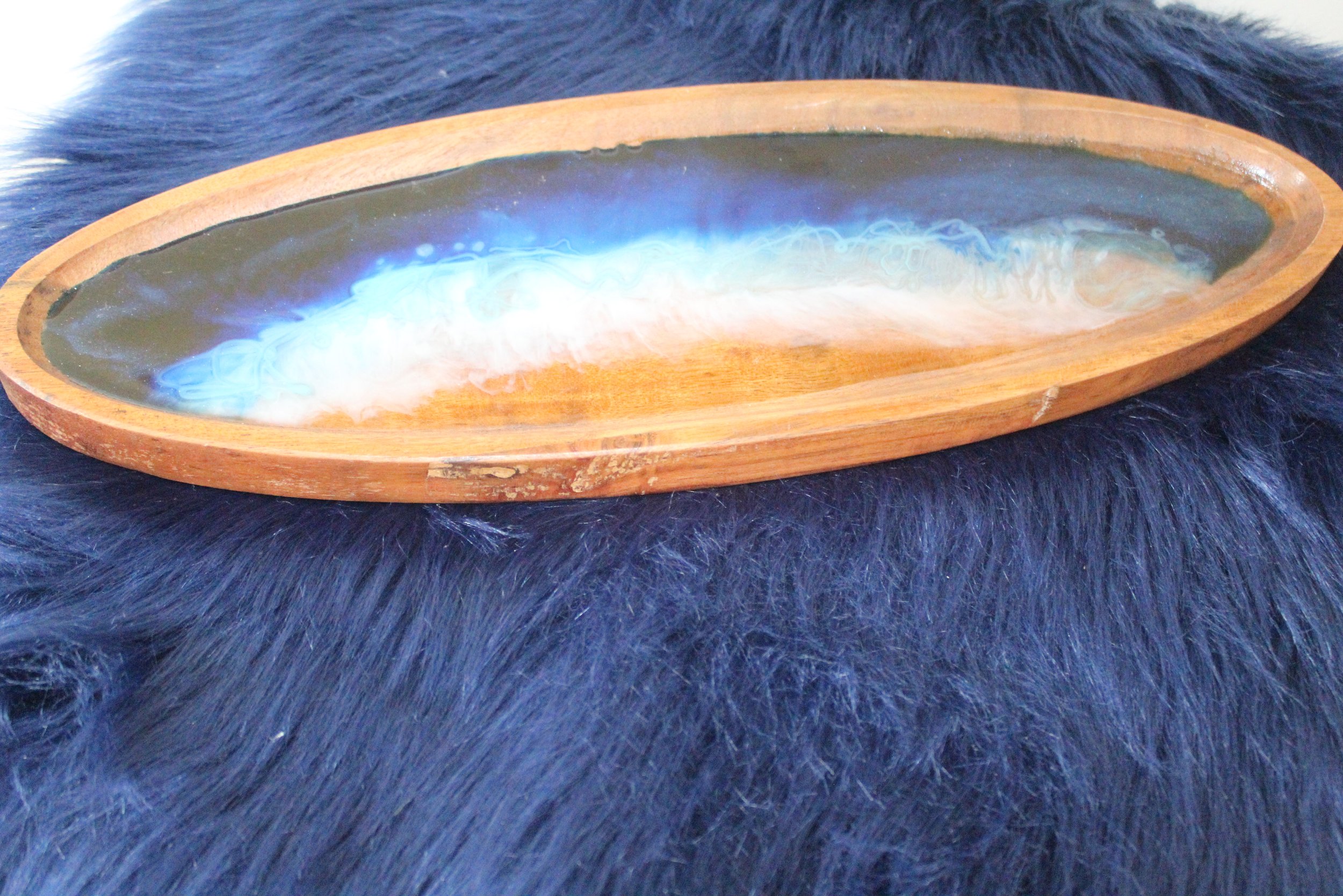 Oval Midnight Tide Ocean Resin Tray.JPG