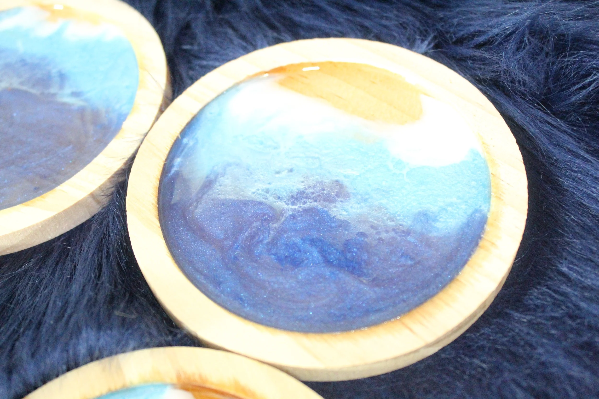 Coastal Current Ocean Resin Coaster Set4.JPG