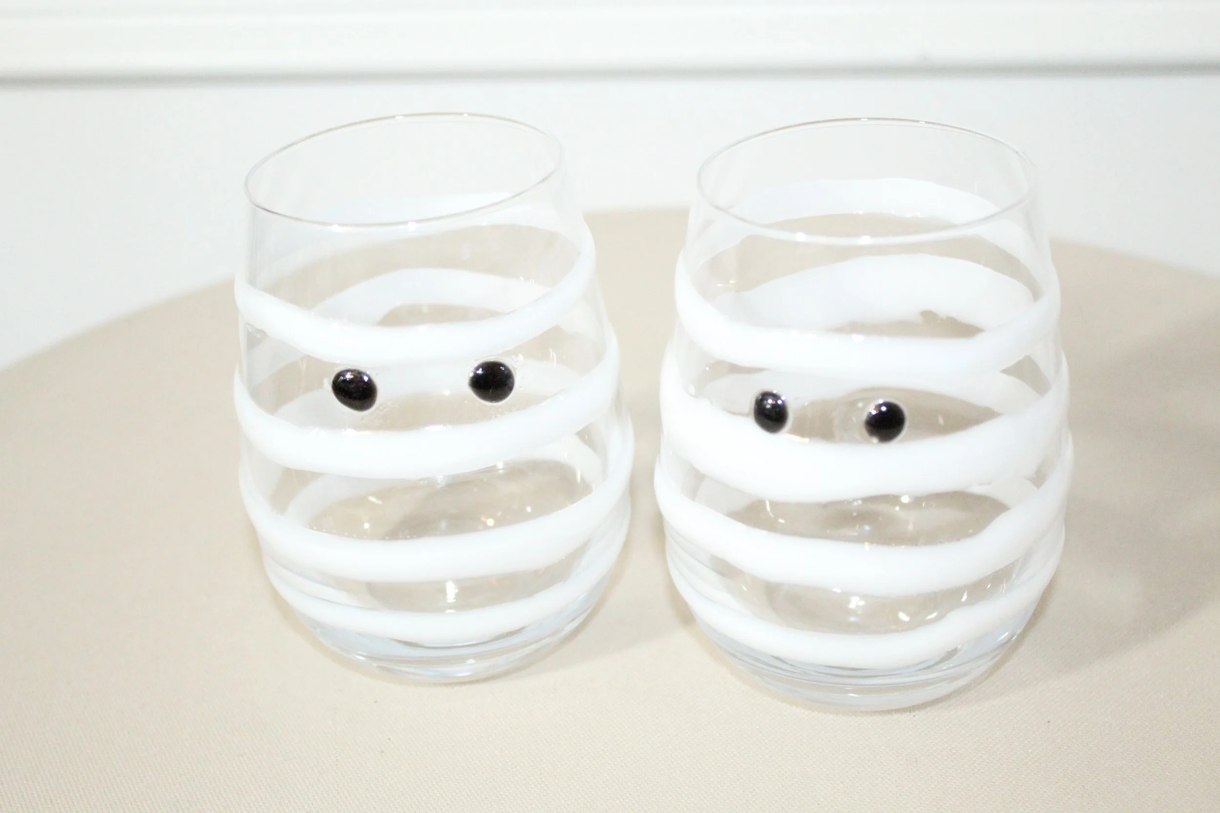 Spooktacular Mummy Stemless Glass