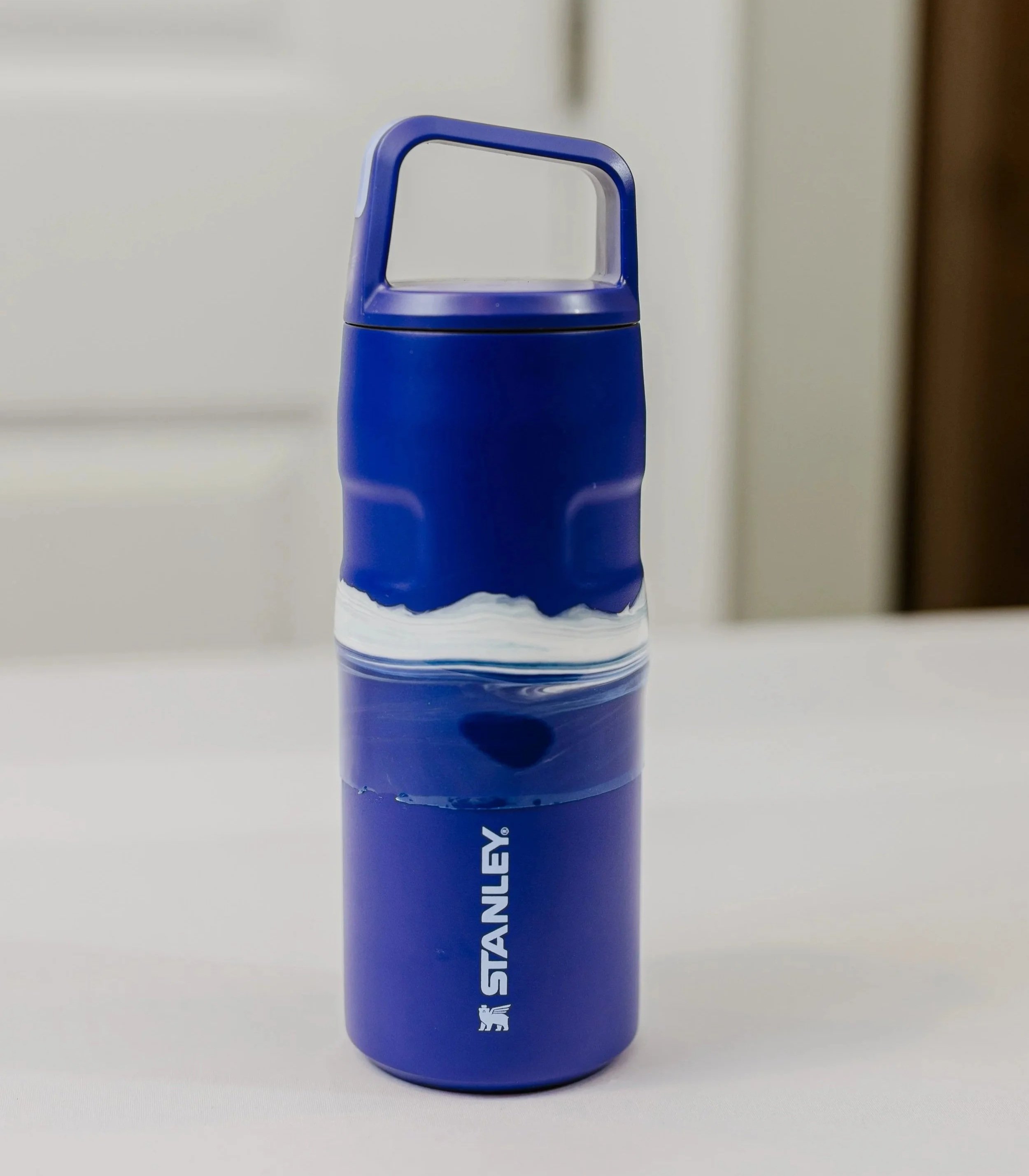 Stanley 16 oz Insulated Water Bottle - Cobalt Blue