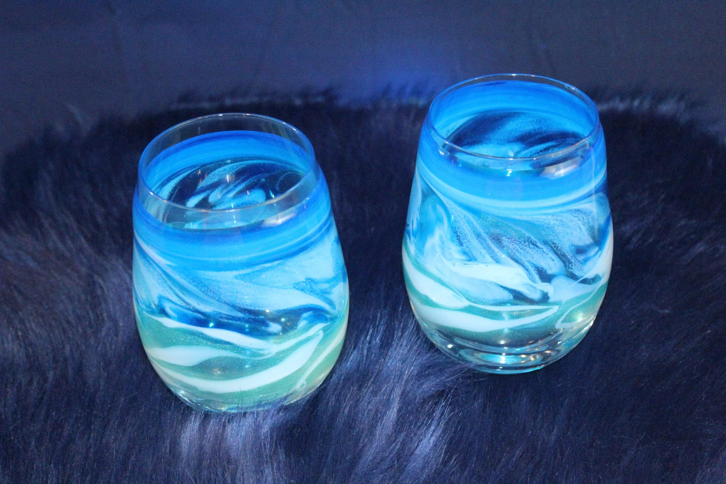 Seafoam Shores Stemless Glass