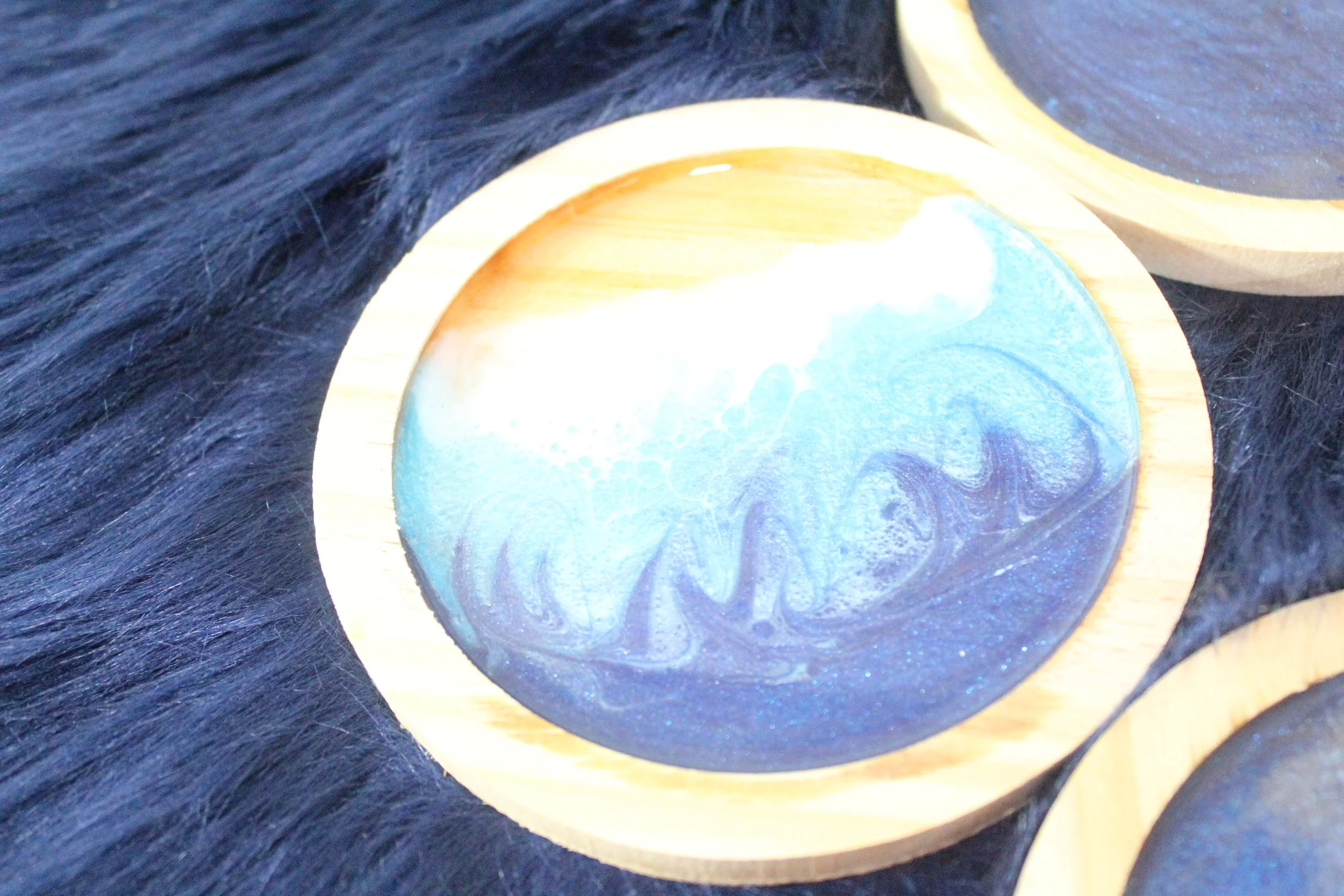 Coastal Current Ocean Resin Coaster Set3.JPG