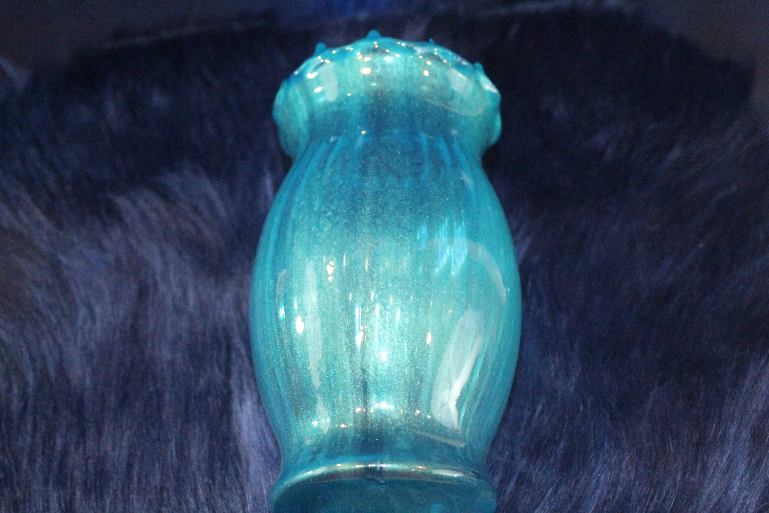 Sea Glass Shimmer Artisan Vase.JPG