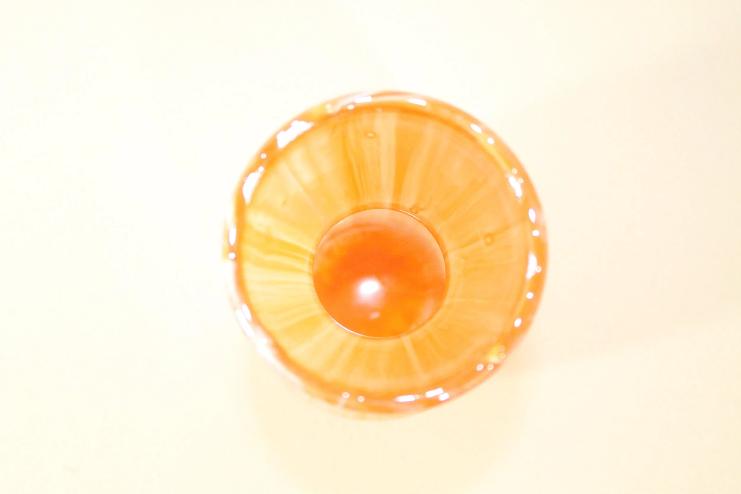 Golden Sunset Artisan Glass Vase2.JPG