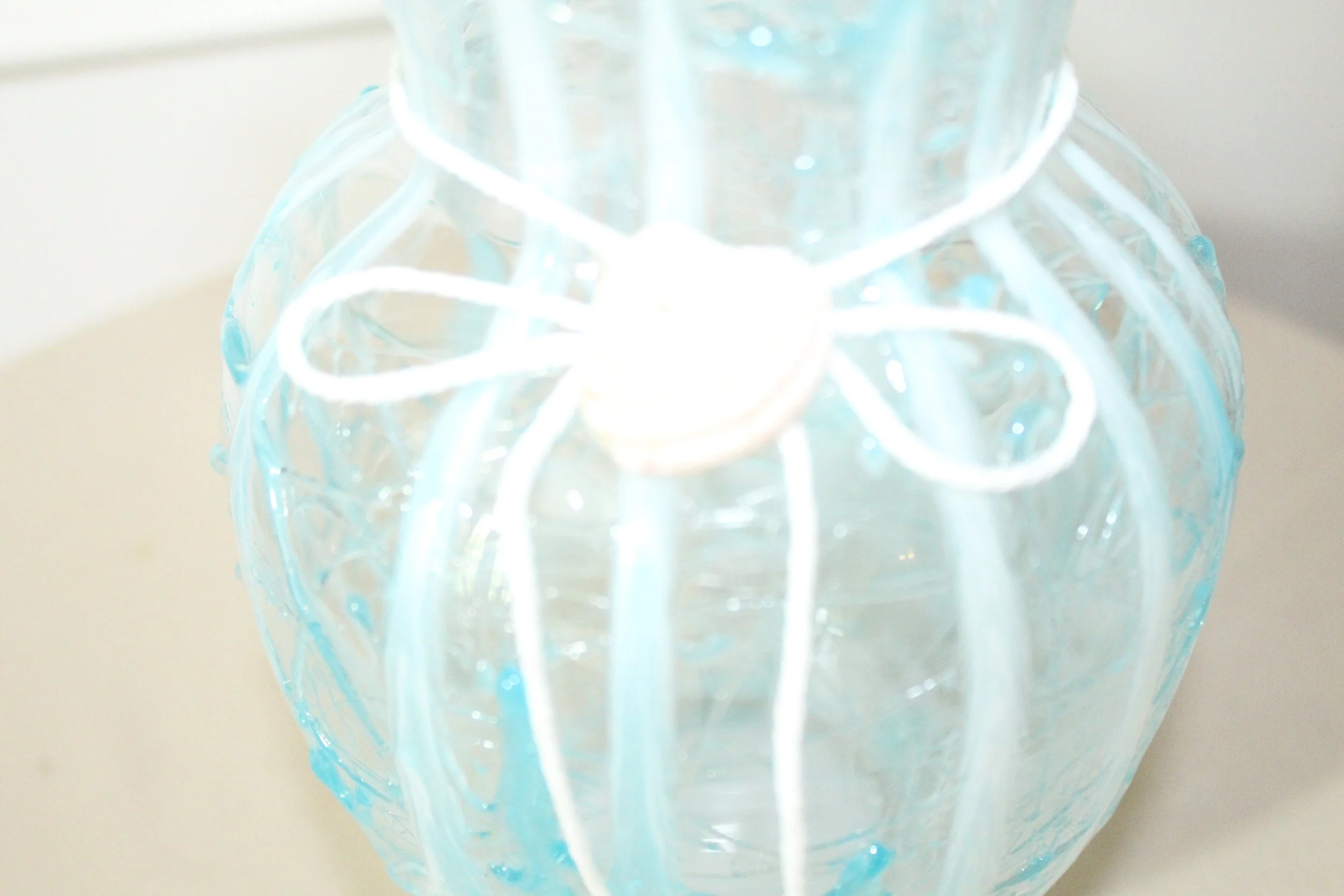 Aqua Tide Glass Vase.JPG