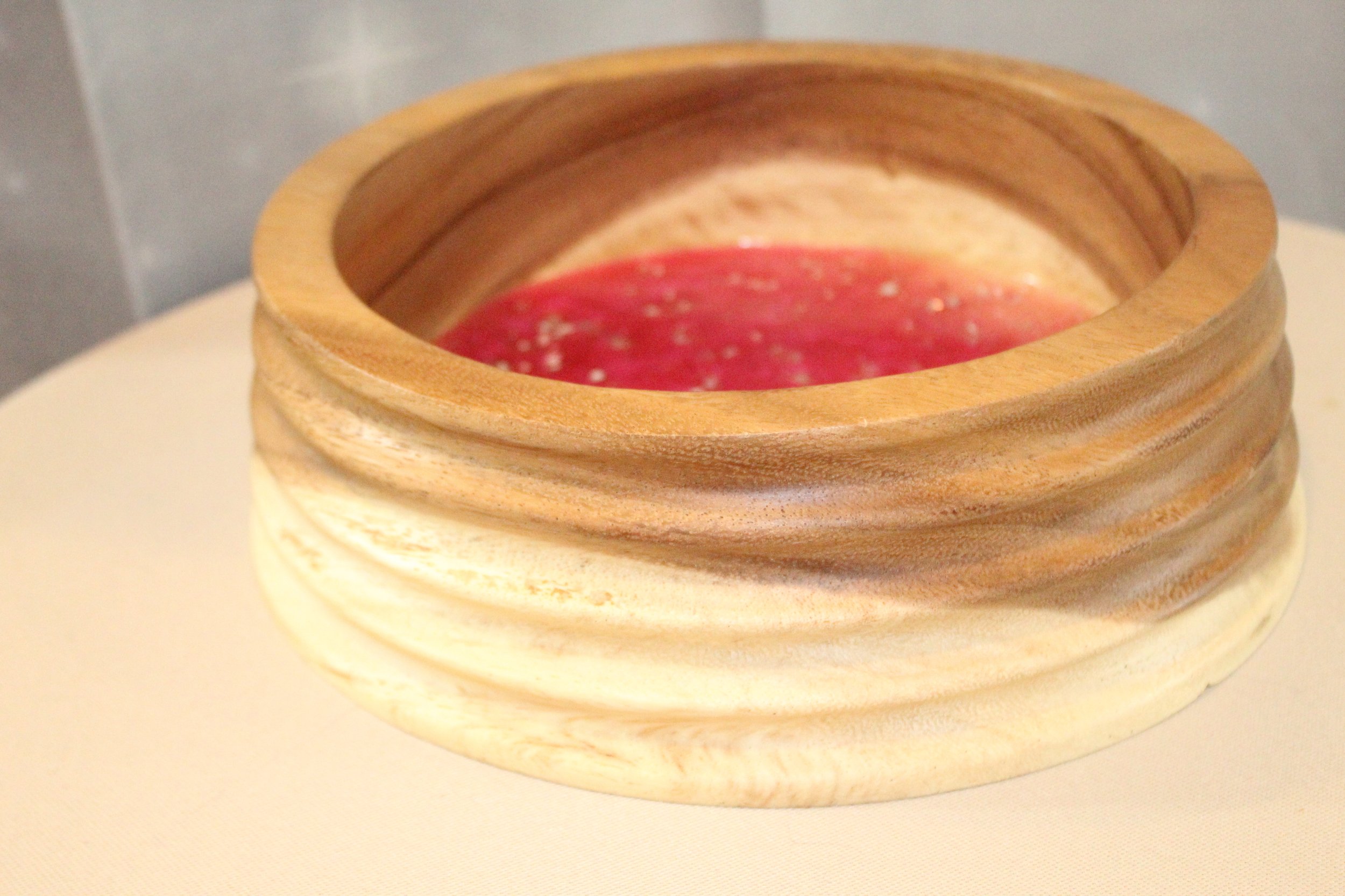 Fuchsia & Gold Glitter Resin Mango Bowl5.JPG