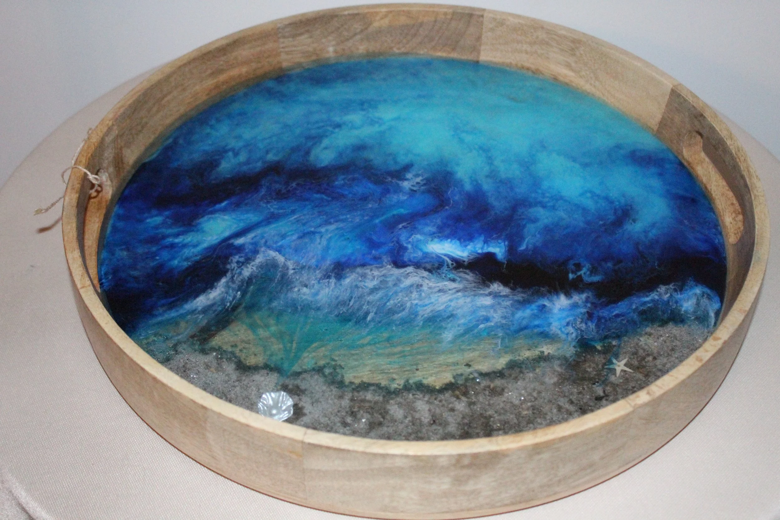 Seascape Ocean Pearl Resin Serving Tray.JPG