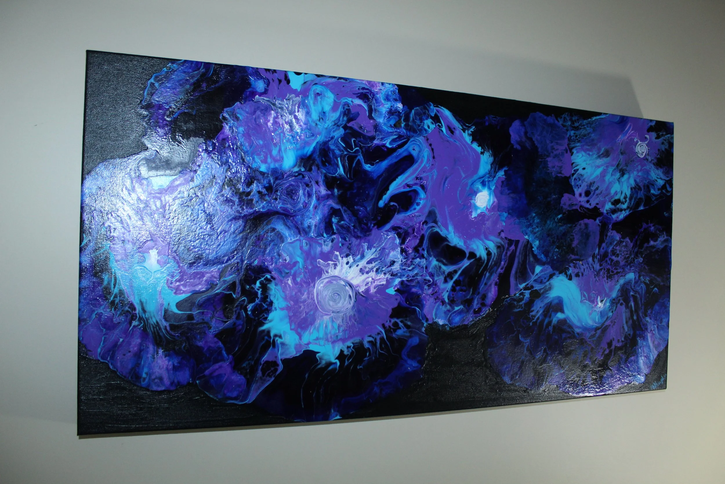 Violet Eclipse Painting