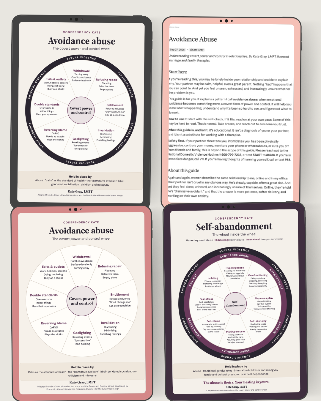 Avoidance Abuse Guide Bundle