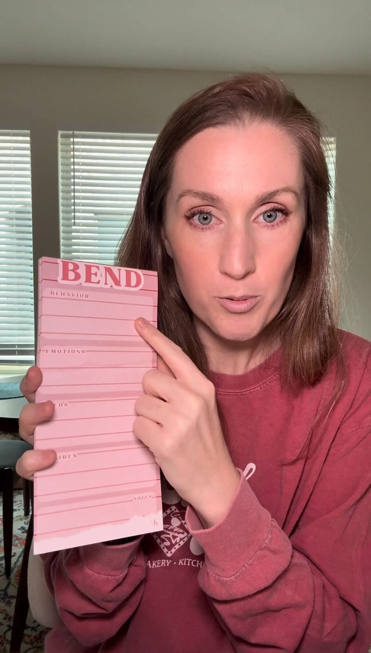 BEND  Fridge Notepad