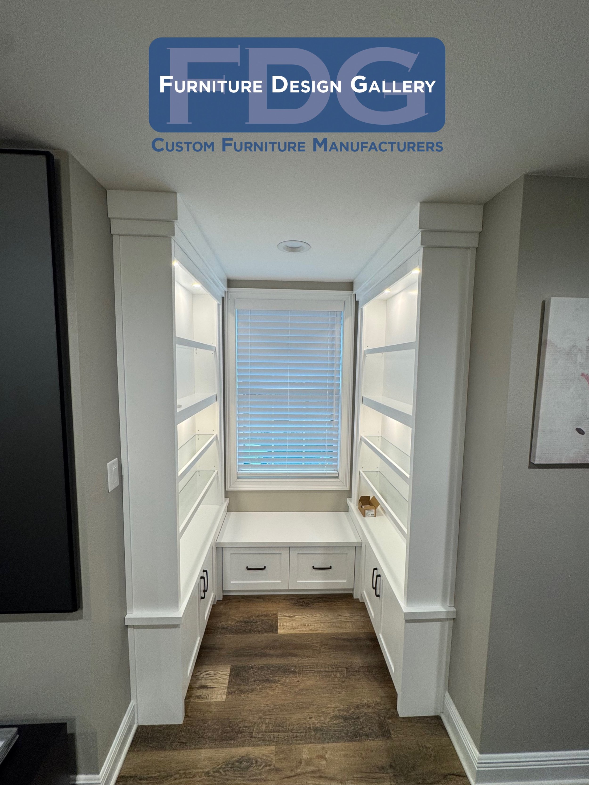 17. Create the perfect reading nook with a custom-built window seat and matching bookshelves. Maximizing every inch of your home with beauty and function.