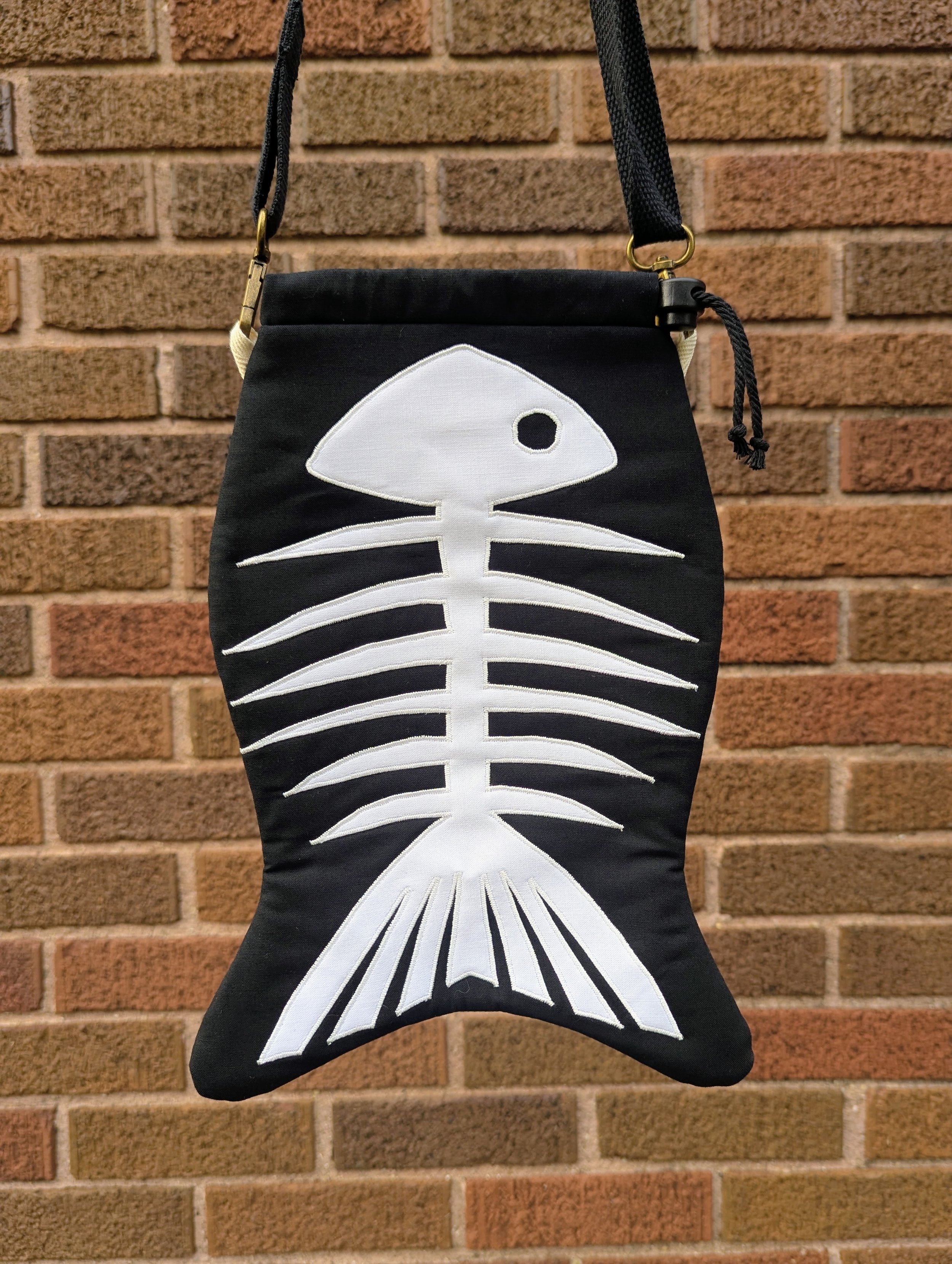 Skeleton Fish Bag (#102)