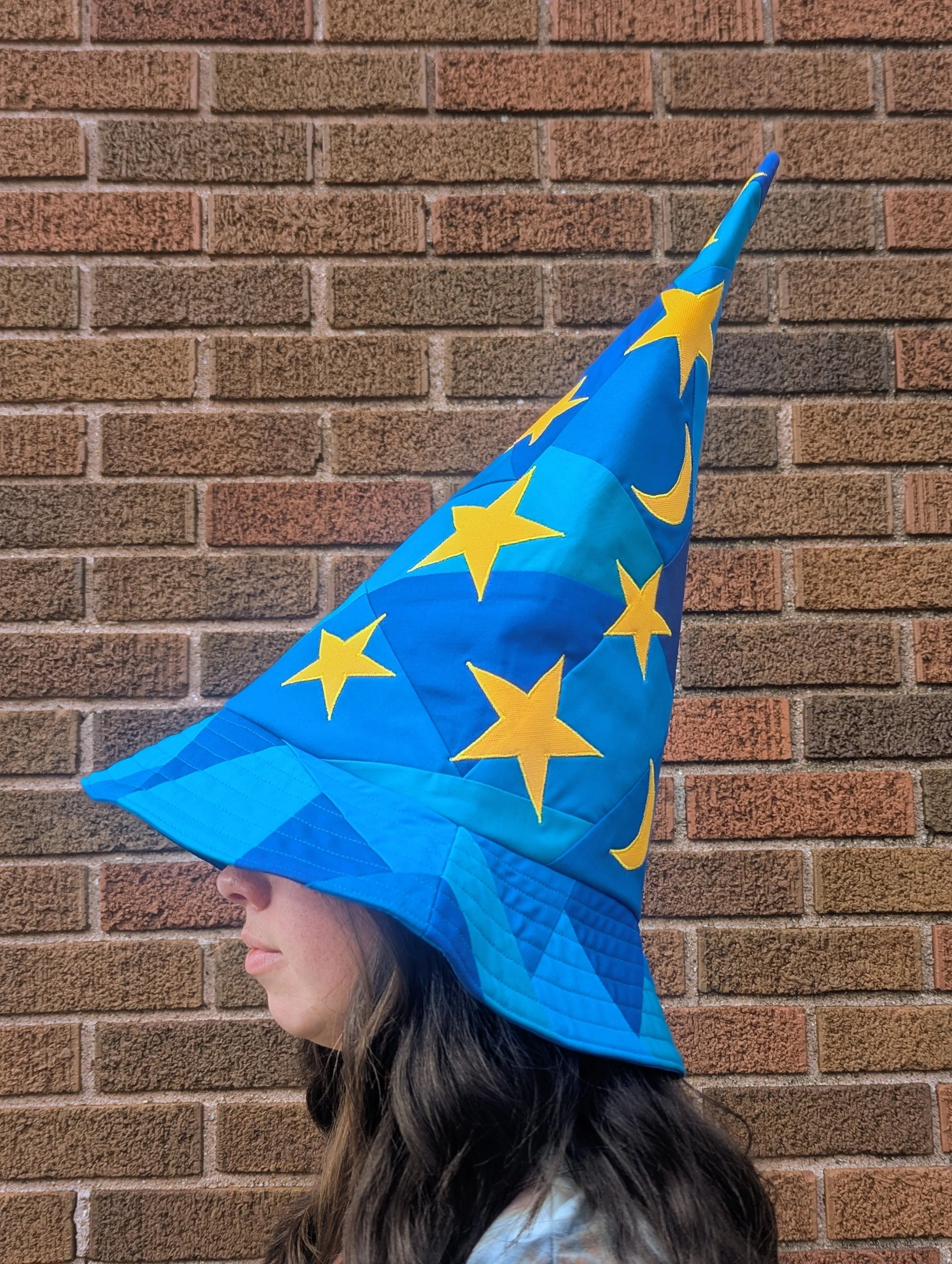 Patchwork Wizard Hat (#203)